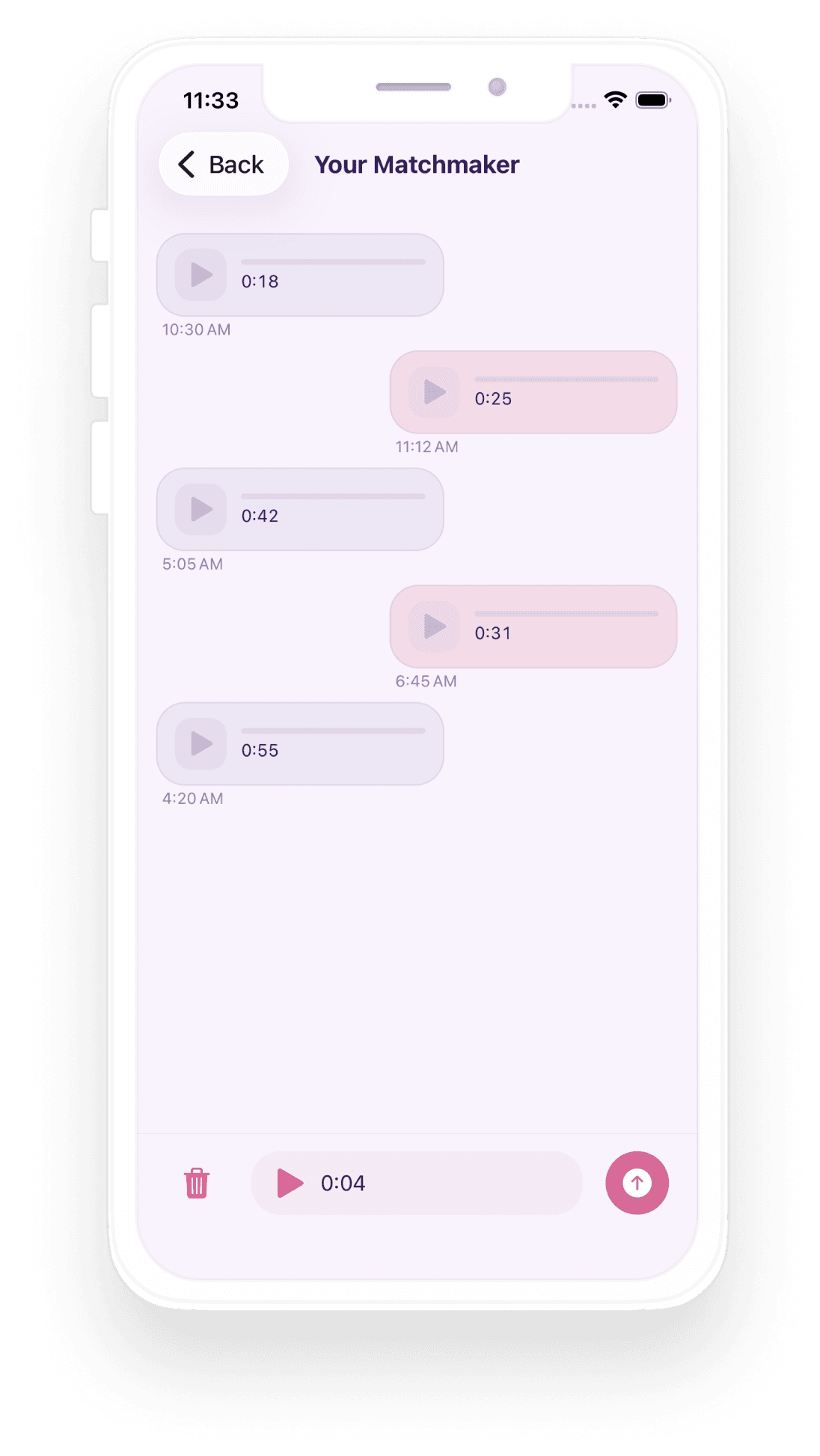 The Lovely Nig — conversación con tu matchmaker a través de notas de voz
